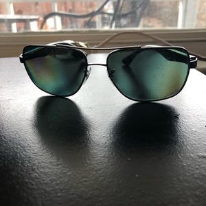 Gunmetal ray-van sunglasses